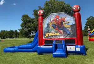 Spider-Man 3-in-1 Bounce House & Slide (Wet or Dry)