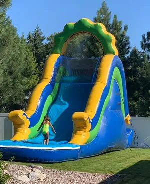 16ft Waterslide Blue Oasis 