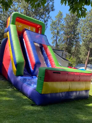 Dry Slide 18 ft long, 10 ft wide, 22 ft tall! 