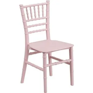 Children's Resin Chiavari Chair - Pink