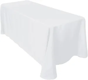 Polyester Rectangular Linen 8'