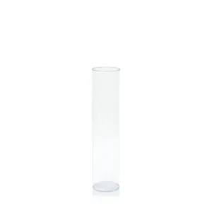 Clear Glass Candle Sleeve 40cm