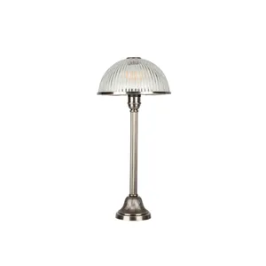 Fraser Antique Silver Table Lamp
