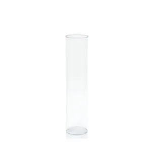 Clear Glass Candle Sleeve 50cm