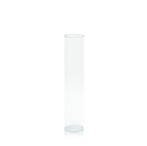 Clear Glass Candle Sleeve 45cm