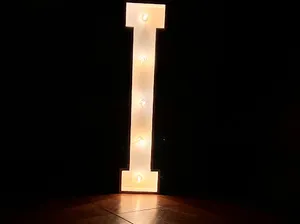 3ft marquee letter I
