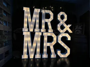 3ft marquee mr&mrs