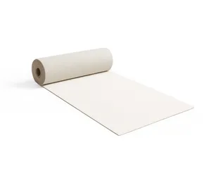 White 4x25 carpet