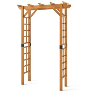 Ladder dark wood arbour