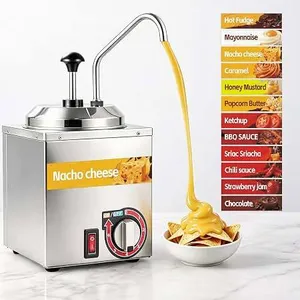 Hot fudge / nachos dispenser