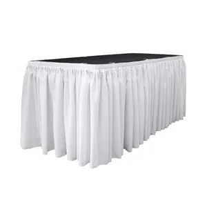 Table skirt white