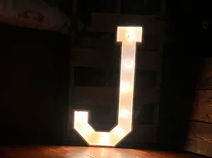 3ft marquee letter J