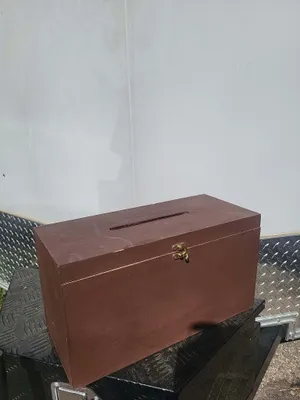 Wood letter box