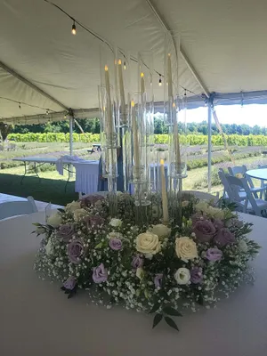 Candle centerpieces