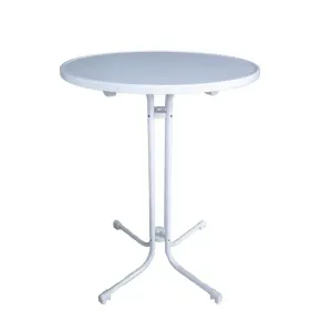 White bistro table
