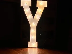 3ft marquee letter Y