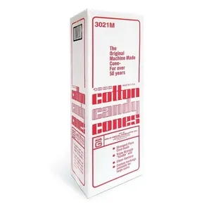 Cotton candy cone 1000 count