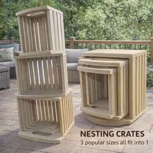 Nesting crates