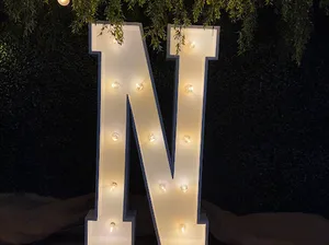 3ft marquee letter N