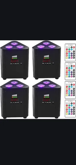 4 pack Battery uplight kit