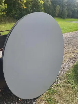 5ft round table wood