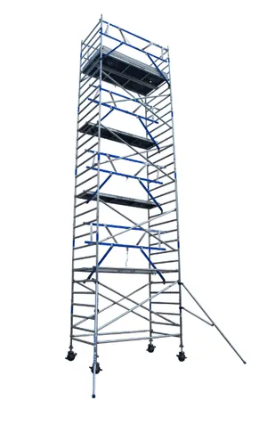 Brede steiger 10,50m x 2,50m x 1,35m