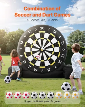 10FT. INFLATABLE SOCCER DARTBOARD
