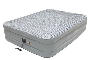 Queen Double-High Self Inflating Mattress.