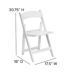 White Garden Chair