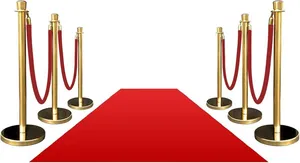 Red Carpet and Stanchions
