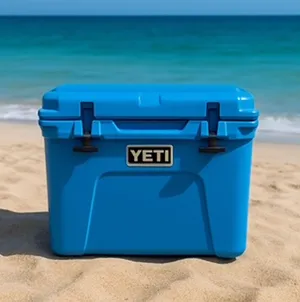 Large Yeti Cooler with Ice