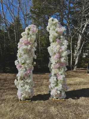 Floral Broken Arch - color by request