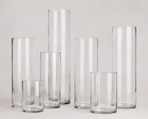 Extra Large Glass Cylinder Vases - Assorted Sizes