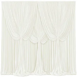 Ivory Backdrop Drapes