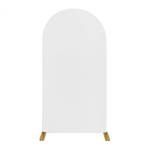 White Arch Backdrop Cover