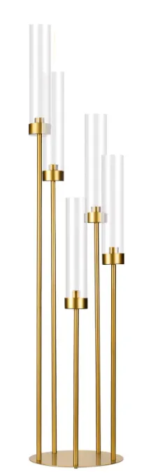 Golden Candlestick Stand (3ft)