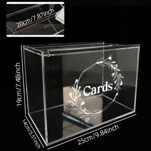 Acrylic card box