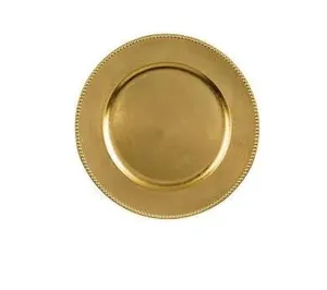 Decorative Gold Charger Plate