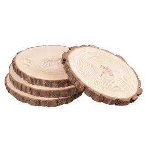 Wooden slices- Rustic Centerpieces