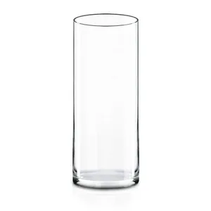 clear glass hurricane cylinder
