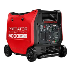 Predator 5000W Dual-Fuel Inverter Generator — Available Now