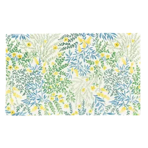 Individuales Flores Azul & Amarillo