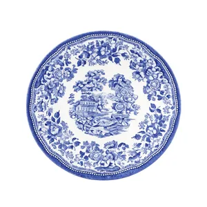 Plato Porcelana Azul