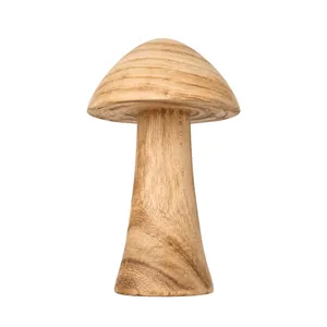 Hongo Decorativo de Madera