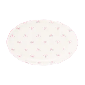 Plato de Servir Chongos Rosados