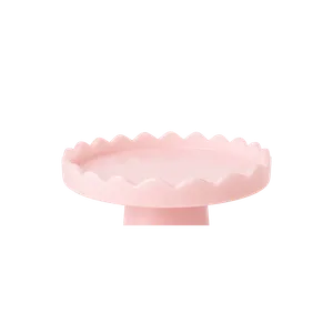 Base para Pastel Ondas Rosa Baja