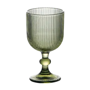 Copa de Agua Verde Oliva
