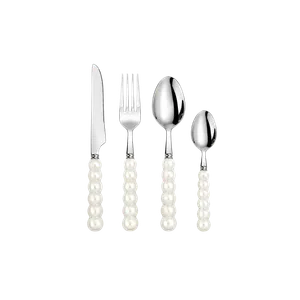 Set de Cubiertos Perlados