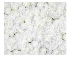 BACKDROP: White floral 8'H x 8'W