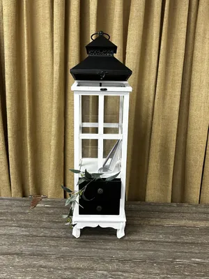 CARDHOLDER: White & Black Lantern